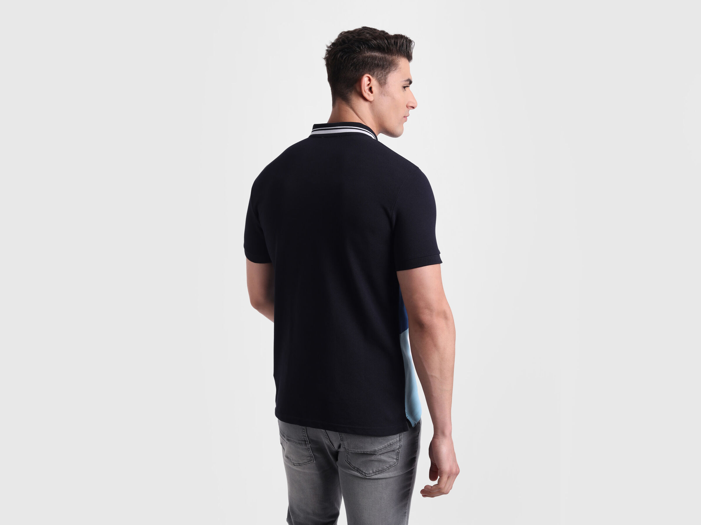 Color Block Polo image number 3